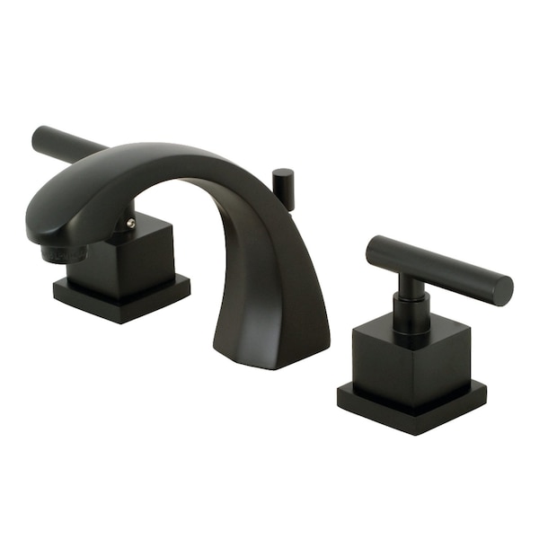 KS4980CQL Claremont 8" Widespread Bathroom Faucet, Matte Black